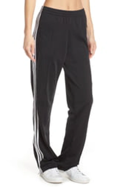 Shop Adidas Originals Firebird 3-stripes Track Pants In Black