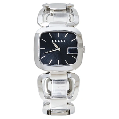 Pre-owned Gucci 125.4 Women's Wristwatch 32 Mm In Black