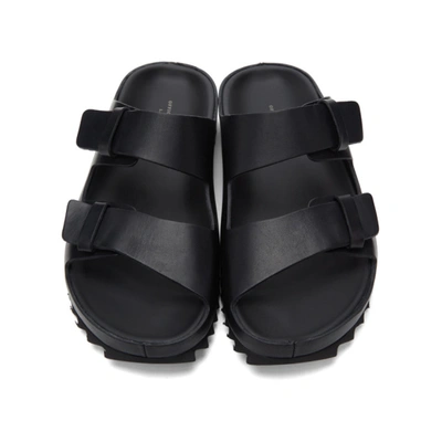Shop Officine Creative Black Agora 2 Sandals In 100 Nero