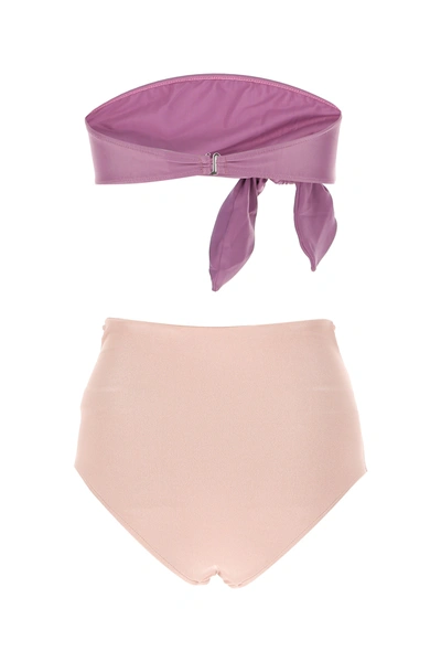 Shop Adriana Degreas Multicolor Stretch Nylon Bikini  Nd  Donna M