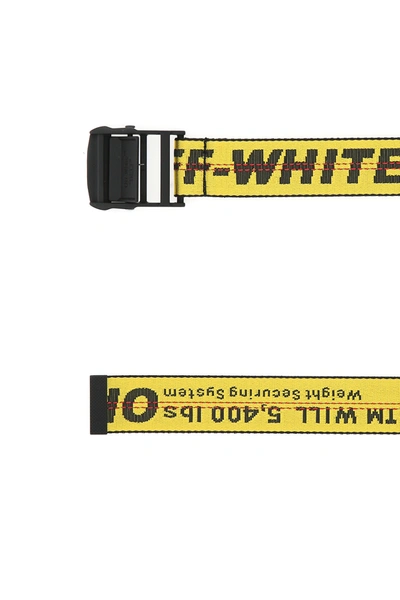 Shop Off-white Embroidered Nylon And Polyester Classic Industrial Belt  Nd Off White Uomo Tu