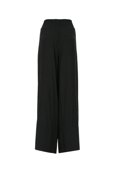Shop Jw Anderson Black Polyester Palazzo Pant Nd  Donna 8