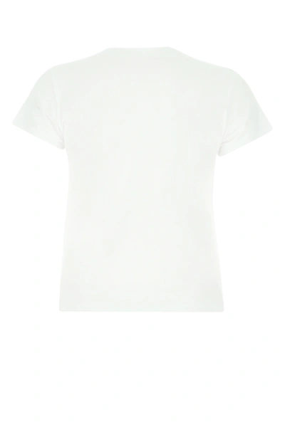 Shop Alexander Wang T White Cotton T-shirt  Nd T By Alexander Wang Donna Xs