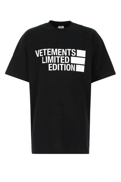 Shop Vetements T-shirt-xs