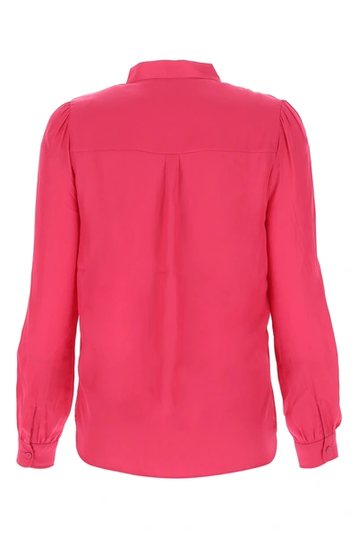Zadig & Voltaire Fuchsia Satin Taos Blouse Nd Zadig Et Voltaire Donna Xs In  Pink | ModeSens