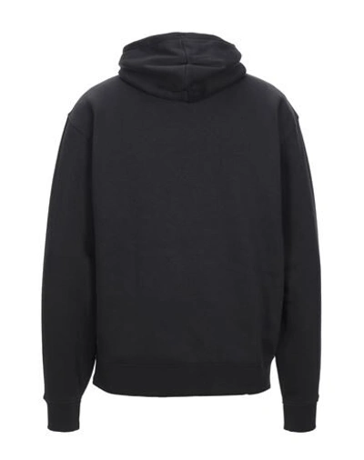 Shop Spalding Man Sweatshirt Black Size Xl Cotton, Polyester