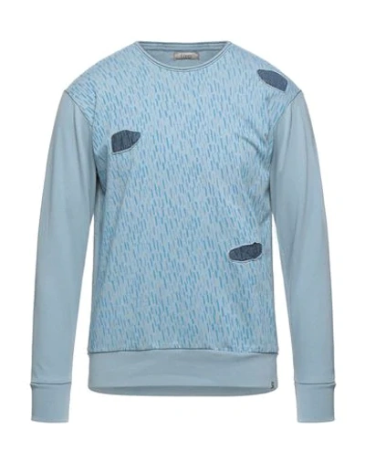 Shop Fiver Sweatshirts In Sky Blue