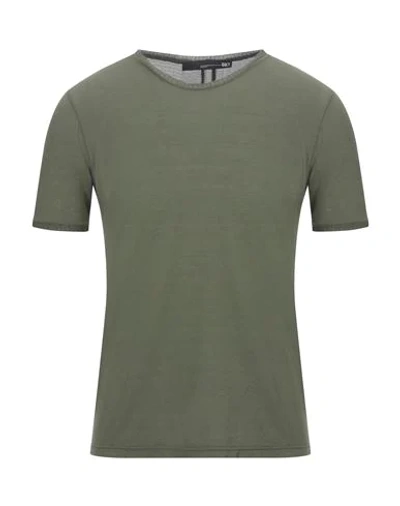 Shop Diktat T-shirts In Military Green
