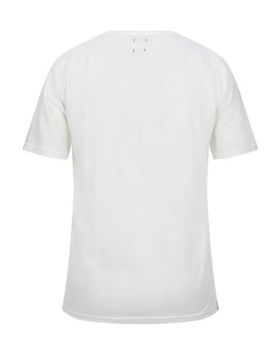 Shop Bicolore® T-shirts In Ivory