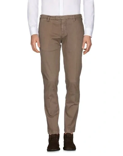 Shop Sp1 Casual Pants In Brown