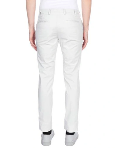 Shop Fradi Man Pants Light Grey Size 42 Cotton, Elastane