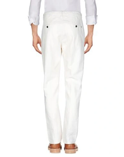 Shop Dondup Pants In Ivory