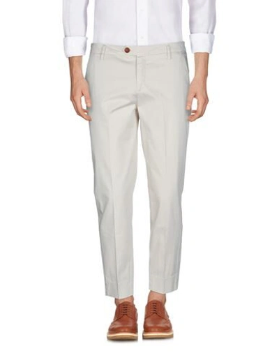 Bonheur Woman Pants White Size 25 Cotton, Elastane In White