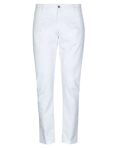 Shop S.b. Concept S. B. Concept Man Pants White Size 32 Cotton, Elastane