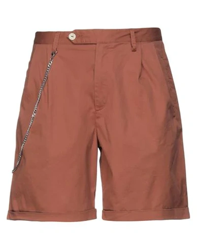 Shop Altatensione Shorts & Bermuda Shorts In Tan