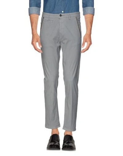 Shop Messagerie Casual Pants In Grey