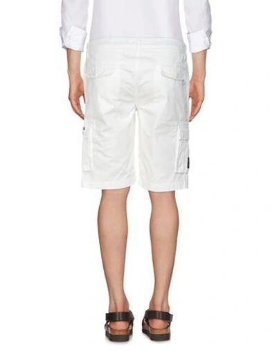 Shop Aeronautica Militare Bermudas In White