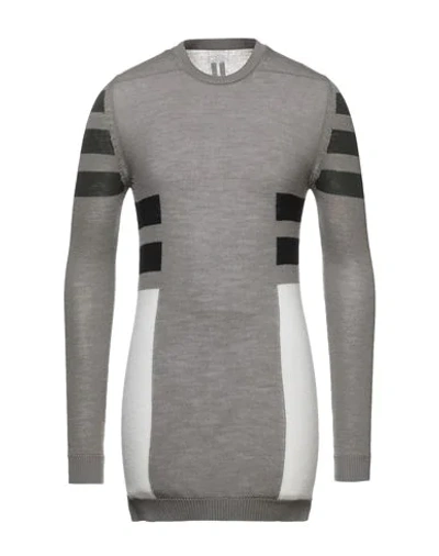 Shop Rick Owens Sweaters In Dove Grey