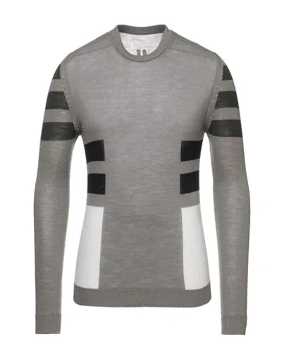 Shop Rick Owens Sweaters In Dove Grey