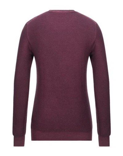 Shop Paolo Pecora Man Sweater Purple Size Xl Wool