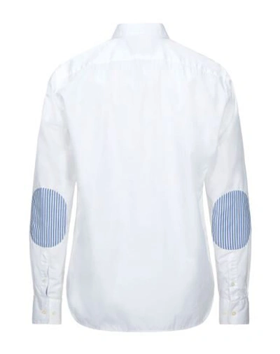 Shop Façonnable Solid Color Shirt In White