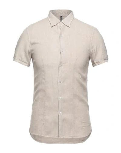 Shop Adeep Shirts In Beige