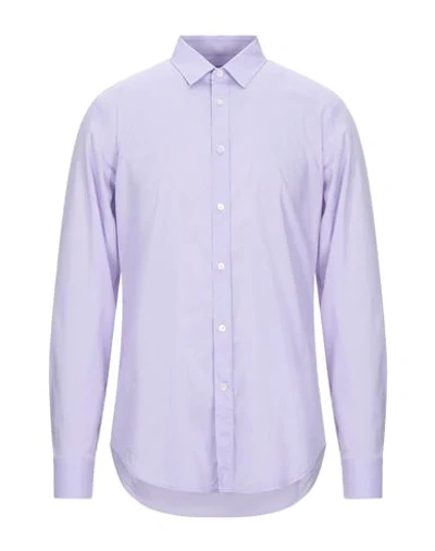 Shop Mauro Grifoni Shirts In Lilac