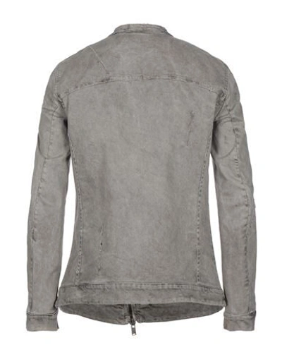 Shop 10sei0otto Denim Outerwear In Grey