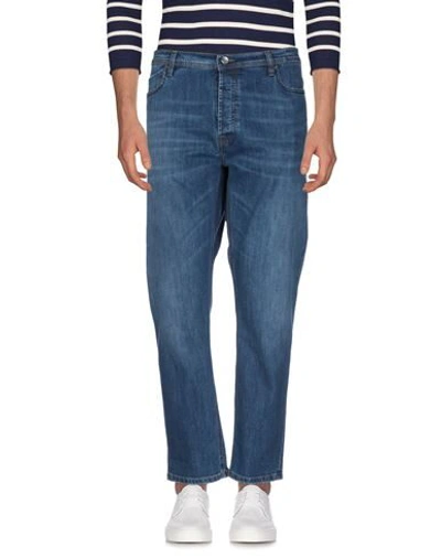 Shop Re-hash Re_hash Man Jeans Blue Size 31 Cotton, Elastane