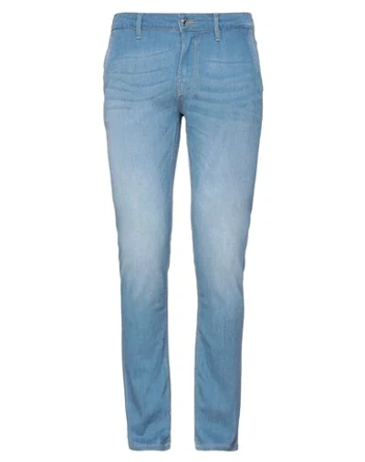 Shop Guess Man Jeans Blue Size 34w-32l Lyocell, Viscose, Polyester, Elastane