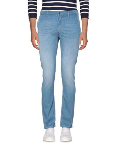Shop Guess Man Jeans Blue Size 34w-32l Lyocell, Viscose, Polyester, Elastane