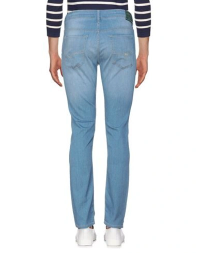 Shop Guess Man Jeans Blue Size 34w-32l Lyocell, Viscose, Polyester, Elastane