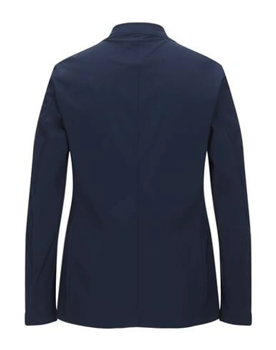 Shop Hydrogen Suit Jackets In Dark Blue