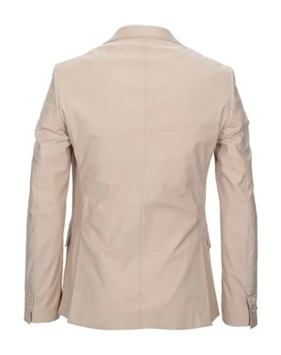 Shop Marciano Suit Jackets In Beige