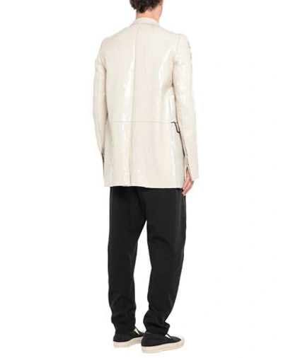Shop Rick Owens Suit Jackets In White