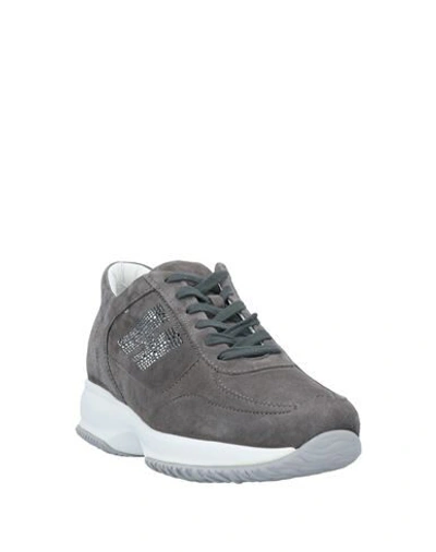 Shop Hogan Sneakers In Grey