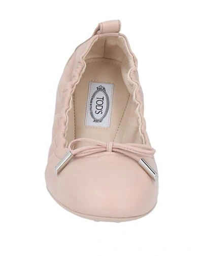 Tod's Ballet Flats In Pink