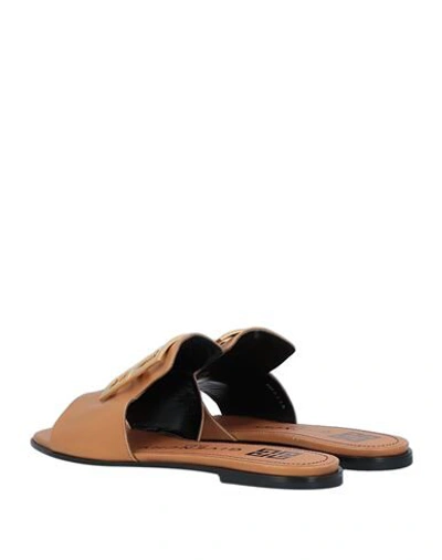 Shop Givenchy Sandals In Camel