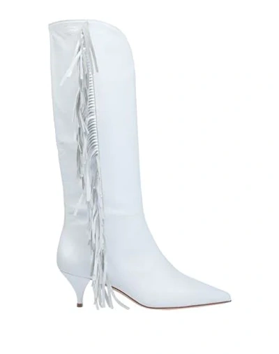 Shop Alchimia Napoli Knee Boots In White