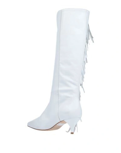 Shop Alchimia Napoli Knee Boots In White