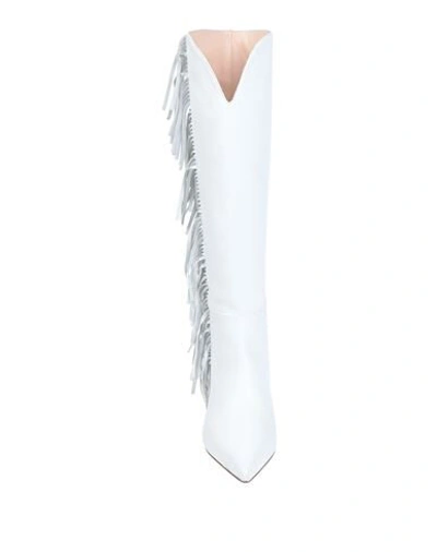 Shop Alchimia Napoli Knee Boots In White