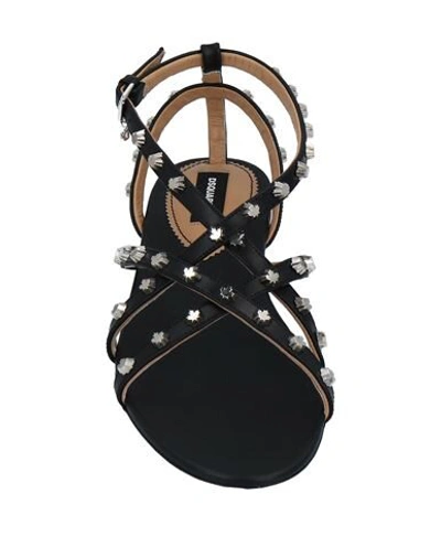 Dsquared2 Sandals In Black