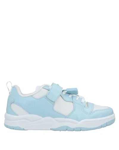 Shop Chiara Ferragni Sneakers In Sky Blue