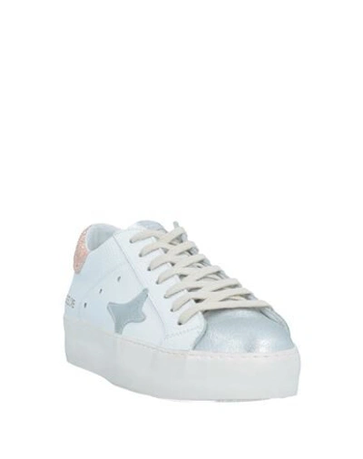 Shop Ama Brand Sneakers In Silver