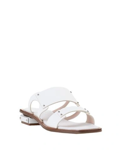 Shop Rodo Woman Sandals White Size 7 Soft Leather