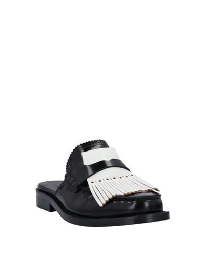 Shop Burberry Mules & Clogs In Black