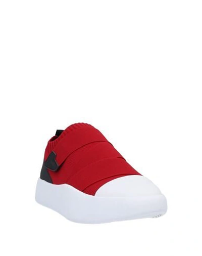 Shop Fessura Woman Sneakers Red Size 4.5 Textile Fibers