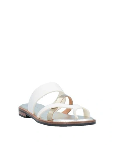 Shop Frau Toe Strap Sandals In Ivory