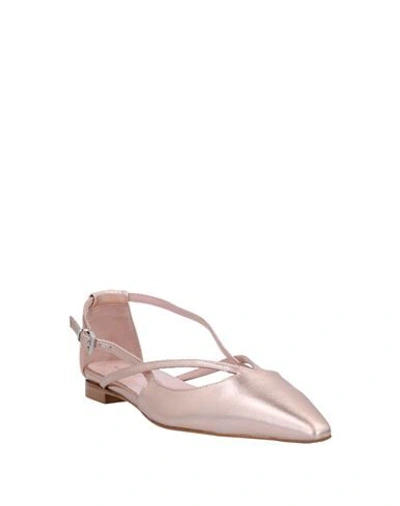 Shop Anna F Ballet Flats In Copper