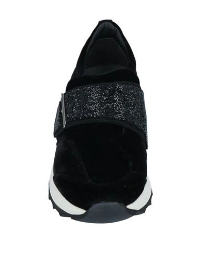 Shop Alberto Guardiani Sneakers In Black